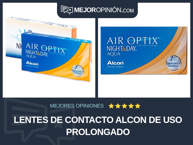 Lentes de contacto Alcon De uso prolongado