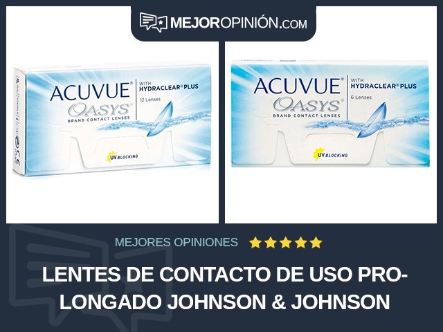 Lentes de contacto De uso prolongado Johnson & Johnson