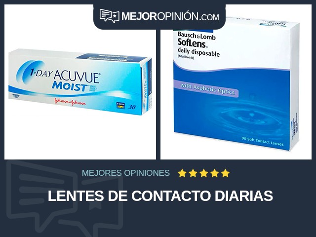 Lentes de contacto Diarias