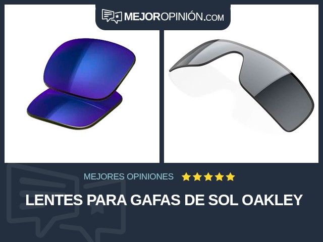 Lentes para gafas de sol Oakley