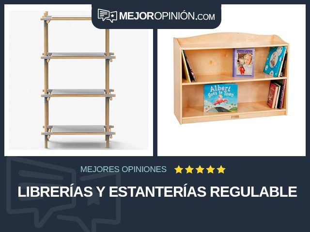 Librerías y estanterías Regulable