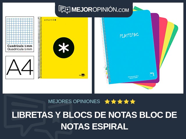 Libretas y blocs de notas Bloc de notas Espiral