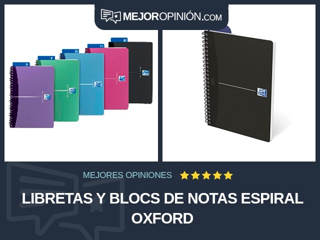 Libretas y blocs de notas Espiral Oxford