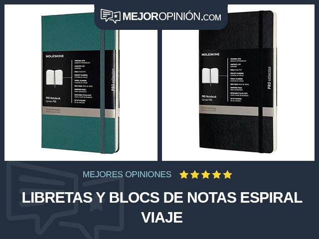 Libretas y blocs de notas Espiral Viaje