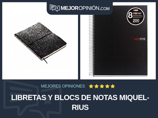 Libretas y blocs de notas Miquelrius