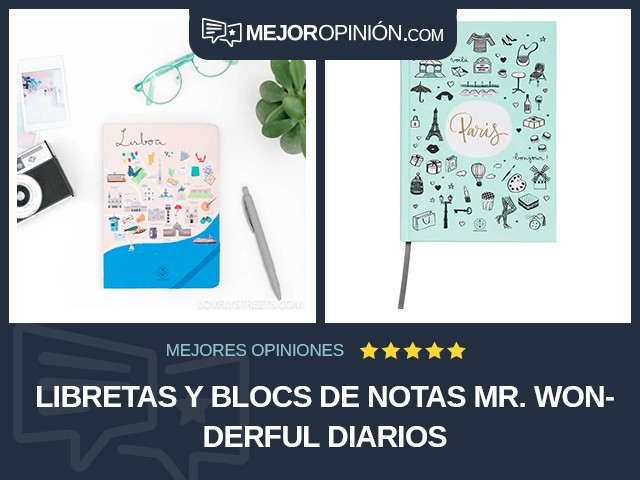 Libretas y blocs de notas Mr. Wonderful Diarios