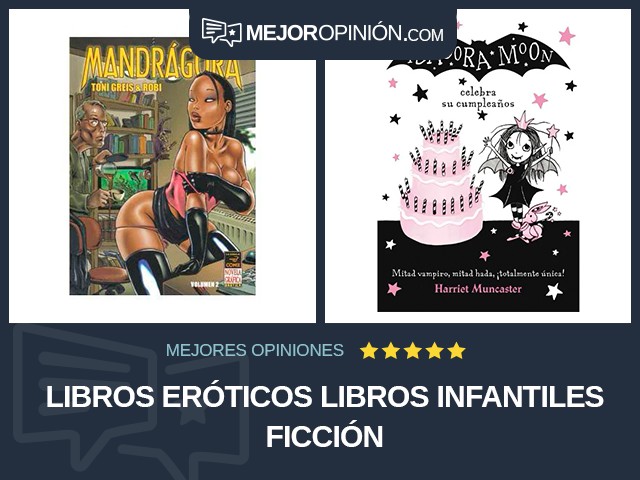 Libros eróticos Libros infantiles Ficción