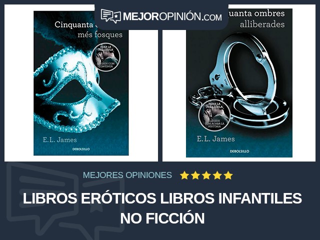 Libros eróticos Libros infantiles No ficción