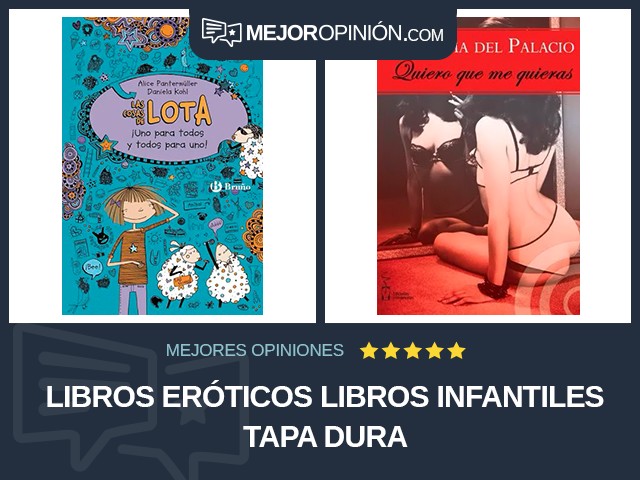 Libros eróticos Libros infantiles Tapa dura