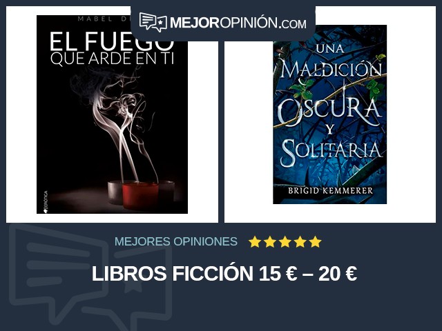 Libros Ficción 15 € – 20 €