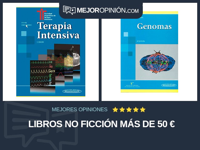 Libros No ficción Más de 50 €