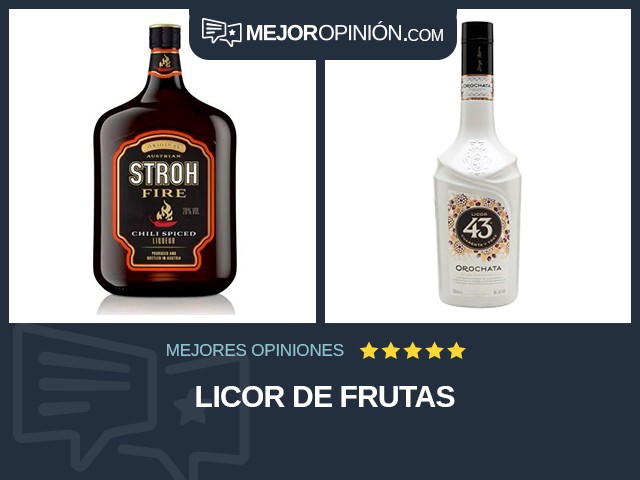 Licor De frutas