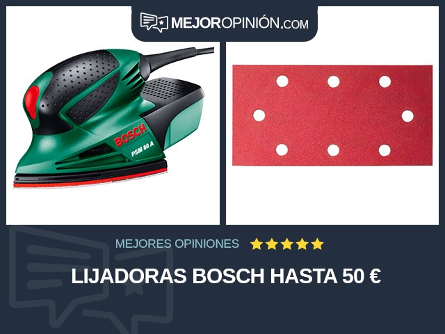 Lijadoras Bosch Hasta 50 €