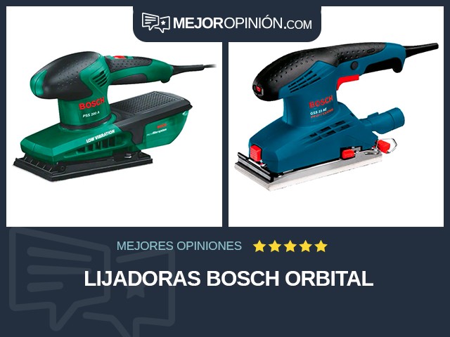 Lijadoras Bosch Orbital