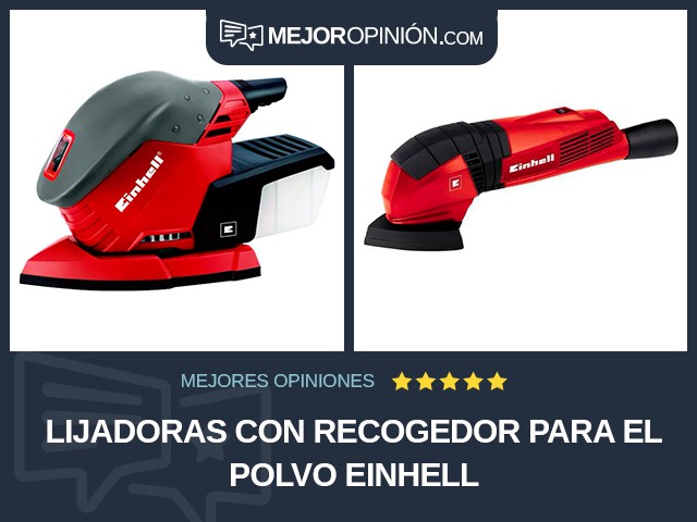 Lijadoras Con recogedor para el polvo Einhell