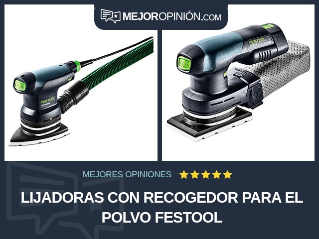 Lijadoras Con recogedor para el polvo Festool