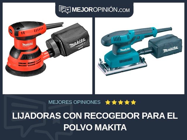 Lijadoras Con recogedor para el polvo Makita