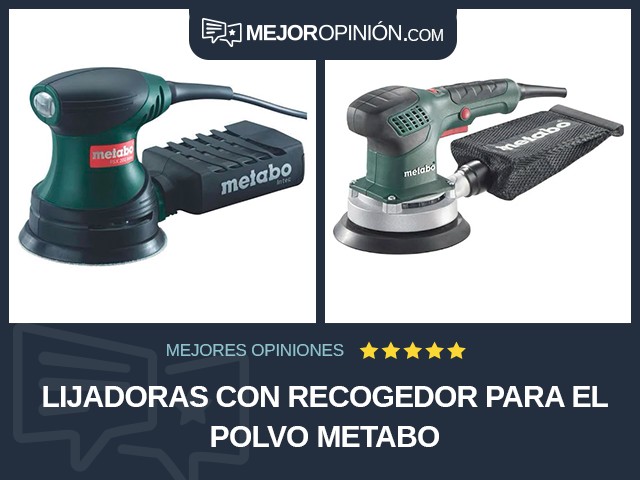 Lijadoras Con recogedor para el polvo Metabo