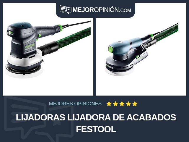 Lijadoras Lijadora de acabados Festool