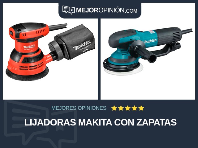 Lijadoras Makita Con zapatas