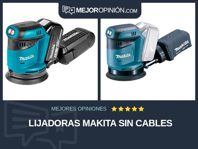 Lijadoras Makita Sin cables