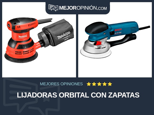 Lijadoras Orbital Con zapatas