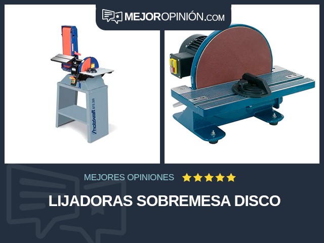 Lijadoras Sobremesa Disco