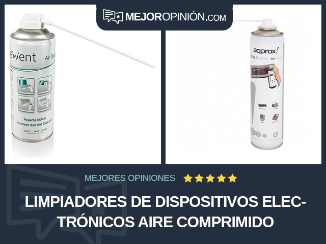 Limpiadores de dispositivos electrónicos Aire comprimido