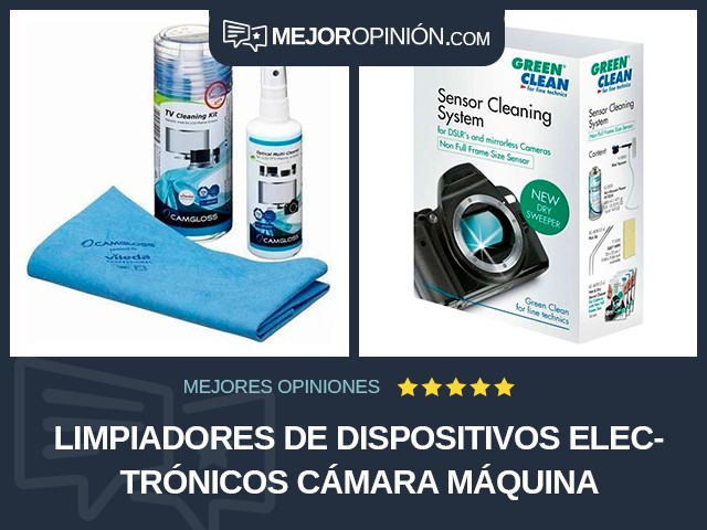 Limpiadores de dispositivos electrónicos Cámara Máquina