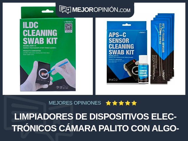 Limpiadores de dispositivos electrónicos Cámara Palito con algodón