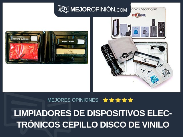 Limpiadores de dispositivos electrónicos Cepillo Disco de vinilo