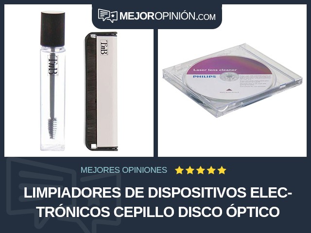 Limpiadores de dispositivos electrónicos Cepillo Disco óptico