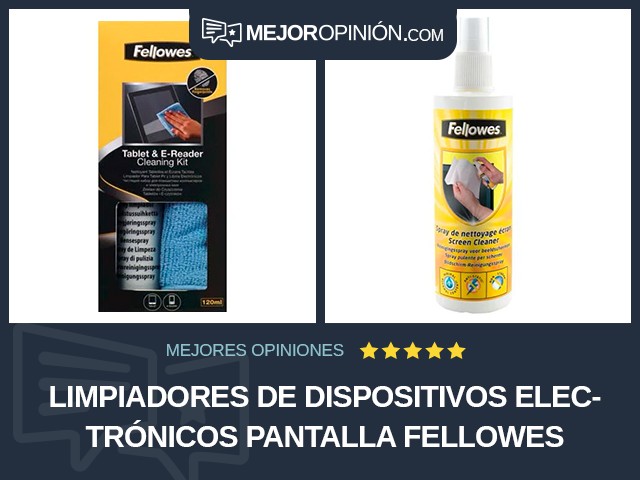 Limpiadores de dispositivos electrónicos Pantalla Fellowes