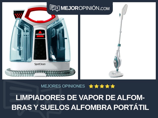 Limpiadores de vapor de alfombras y suelos Alfombra Portátil