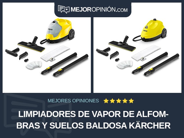 Limpiadores de vapor de alfombras y suelos Baldosa Kärcher