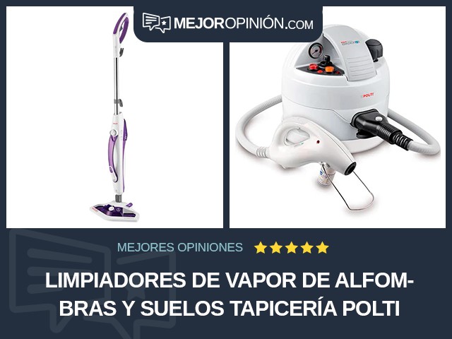 Limpiadores de vapor de alfombras y suelos Tapicería Polti