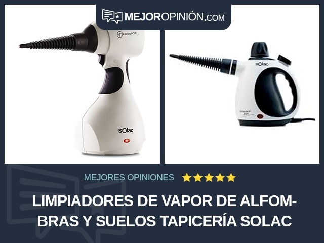 Limpiadores de vapor de alfombras y suelos Tapicería Solac