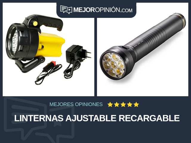 Linternas Ajustable Recargable