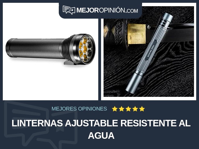 Linternas Ajustable Resistente al agua