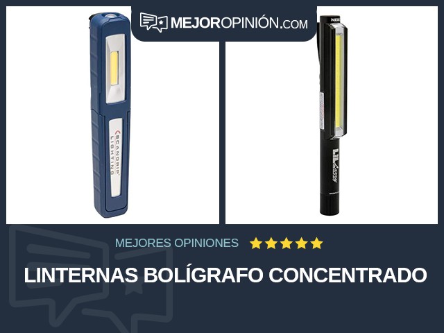 Linternas Bolígrafo Concentrado