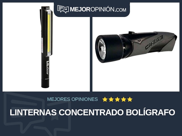 Linternas Concentrado Bolígrafo