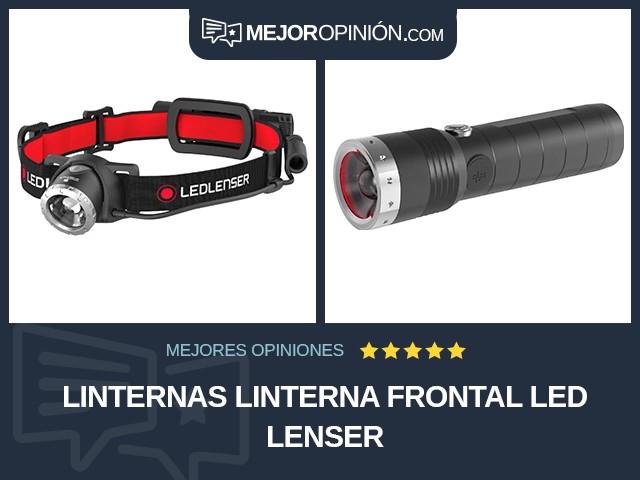 Linternas Linterna frontal LED Lenser