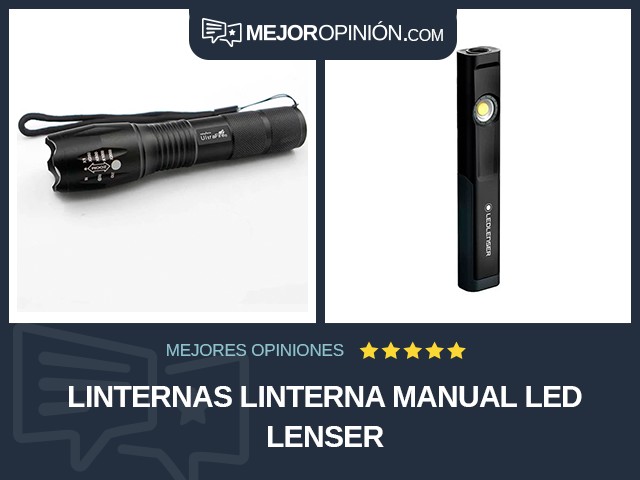 Linternas Linterna manual LED Lenser