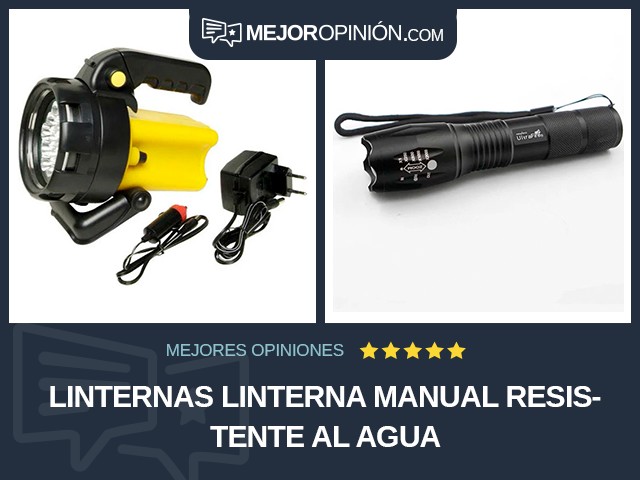 Linternas Linterna manual Resistente al agua