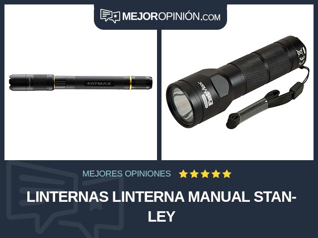 Linternas Linterna manual STANLEY