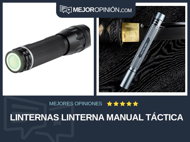 Linternas Linterna manual Táctica