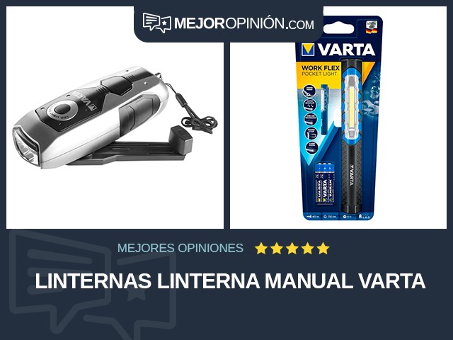 Linternas Linterna manual Varta