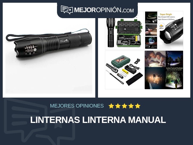 Linternas Linterna manual