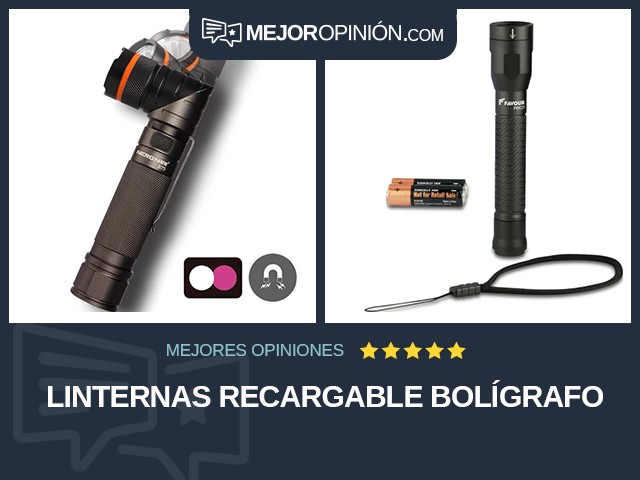 Linternas Recargable Bolígrafo