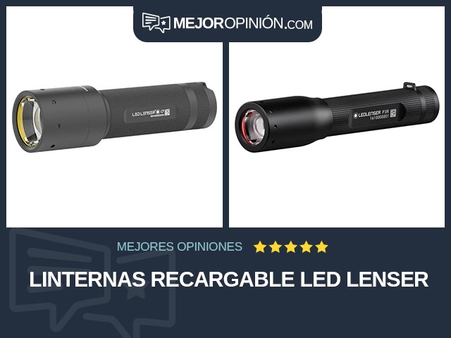 Linternas Recargable LED Lenser